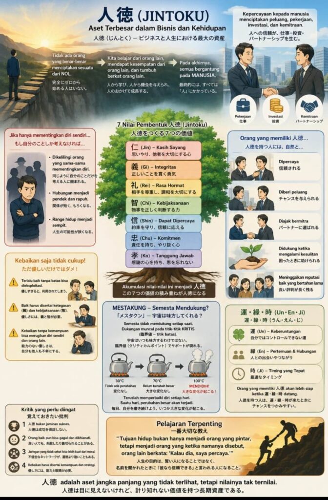 「Arbee Method（アルビー・メソッド）」や「Arbee Philosophy（アービー・フィロソフィー）」を通じて伝えたい「人徳」を説明したイラスト。